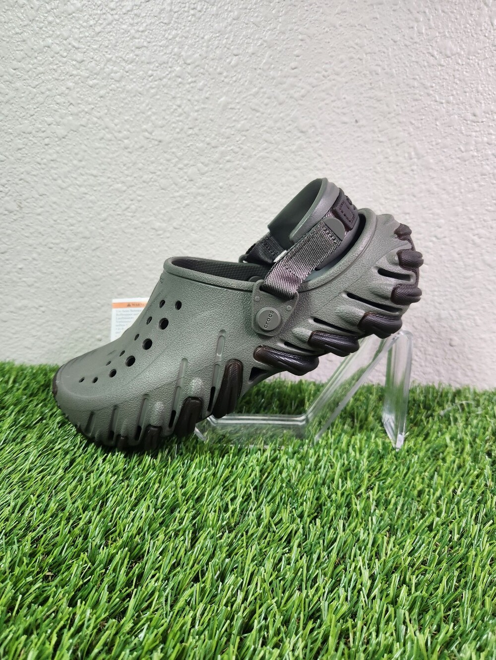 Crocs Echo Gum RO Clog Men's 5 Women’s 7 Galactic Grey 211675-1WS